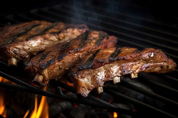 Asado de tira porcionado