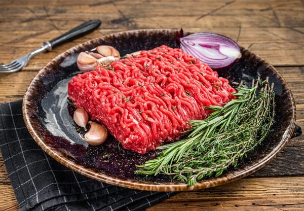 Carne molida tartaro posta negra
